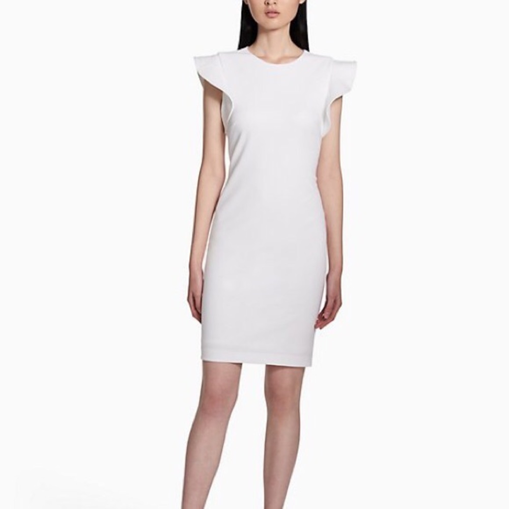 Calvin Klein Ruffle Dress